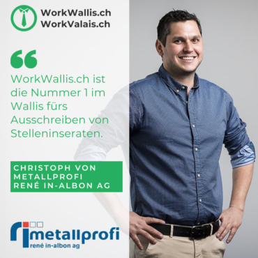WorkWallis Job-Plattform Testimonial Metallprofi